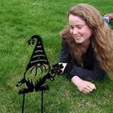Garden Gnomes Metal Art - Brainy G