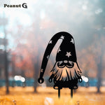 Gnome Yard Metal Art Gnomes Collection - Peanut G